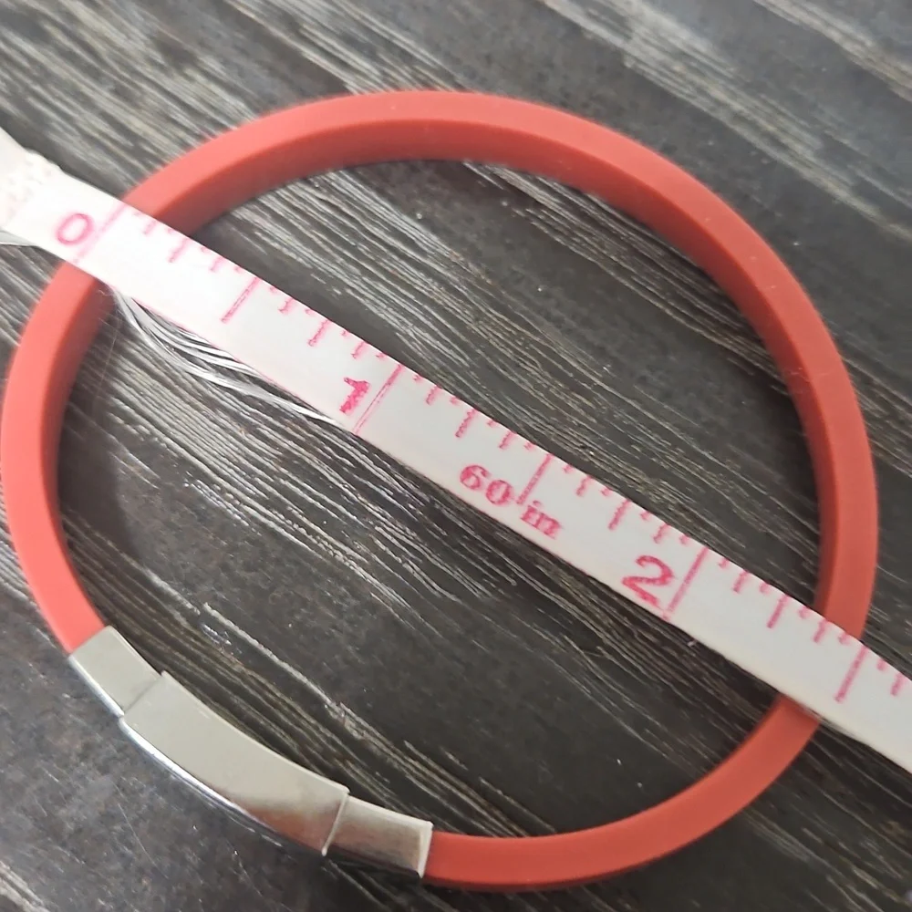 Tous Red Rubber Bracelet
